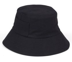 PILUSO LISO NEGRO TRAP DE GABARDINA