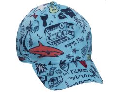 Gorra con visera estampada unisex - surtidos de nena y de varón