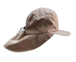 GORRA ESTILO LEGIONARIO DE GABARDINA CON TAPANUCA AJUSTABLE