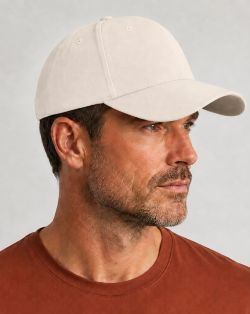 GORRA 6 GAJOS  DE GABARDINA ESMERILLADA  100% ALGODON CON CIERRE BROCHE METAL